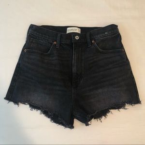 Abercombie and Fitch Ultra High Rise Mom Short